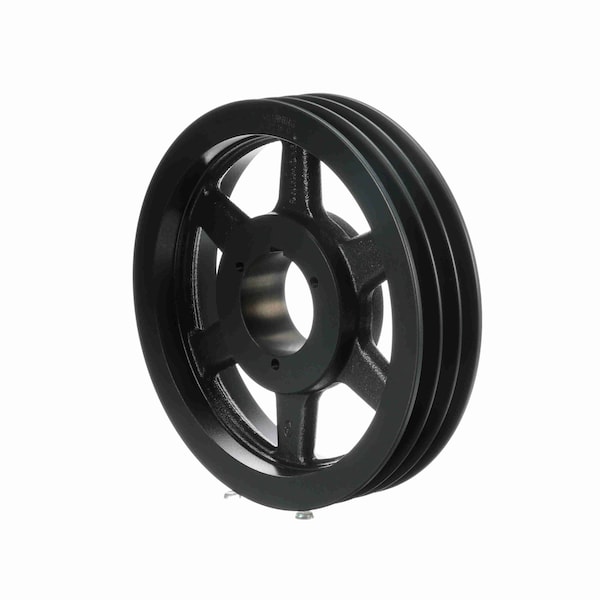 3 Groove Cast Iron Bushed Bore Multiple Sheave, 3TB110